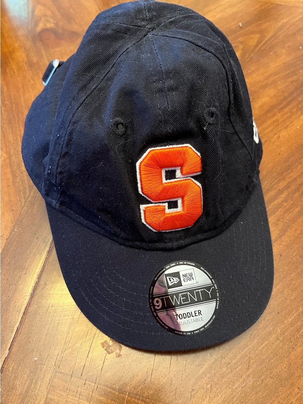 New Era Syracuse University Basketball Toddler's Adjustable Sports Cap NWT